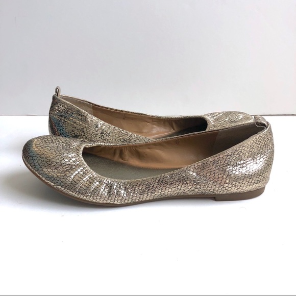 banana republic snakeskin flats
